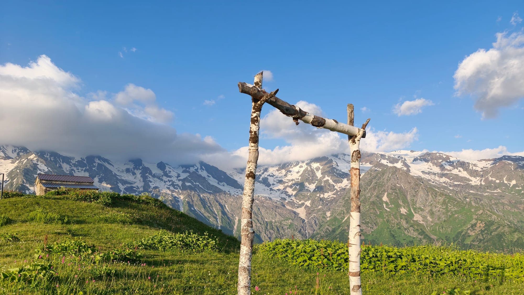 Mount Mkheer and the Archangel Gabriel Church